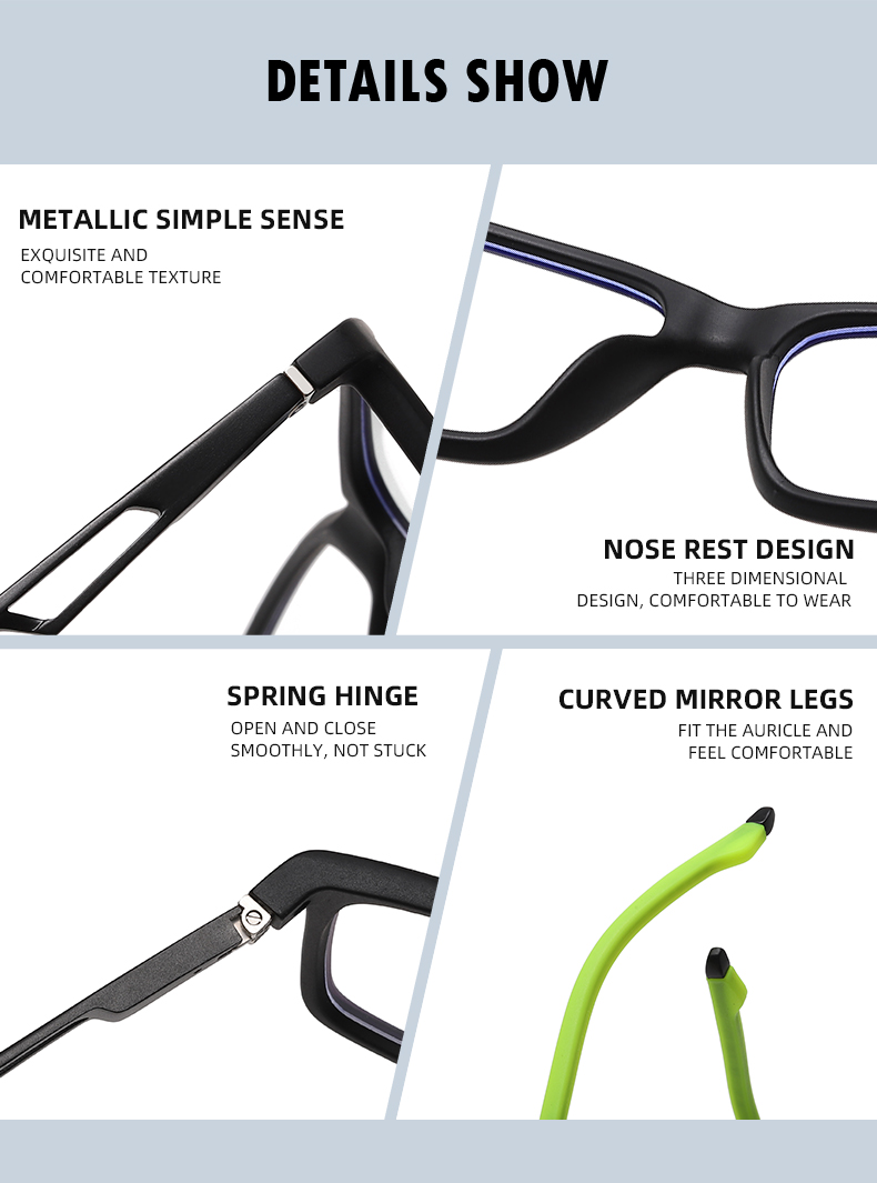 STYLISH PERFORATED PHOTOCHROMIC MULTIFOCAL READING GLASSES