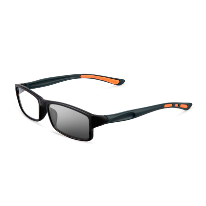 MEN'S SPORT READING GLASSES PHOTOCHROMIC PROGRESSIVE DOUBLE LIGHT ANTI-BLUE LIGHT