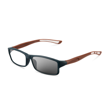MEN'S SPORT READING GLASSES PHOTOCHROMIC PROGRESSIVE DOUBLE LIGHT ANTI-BLUE LIGHT