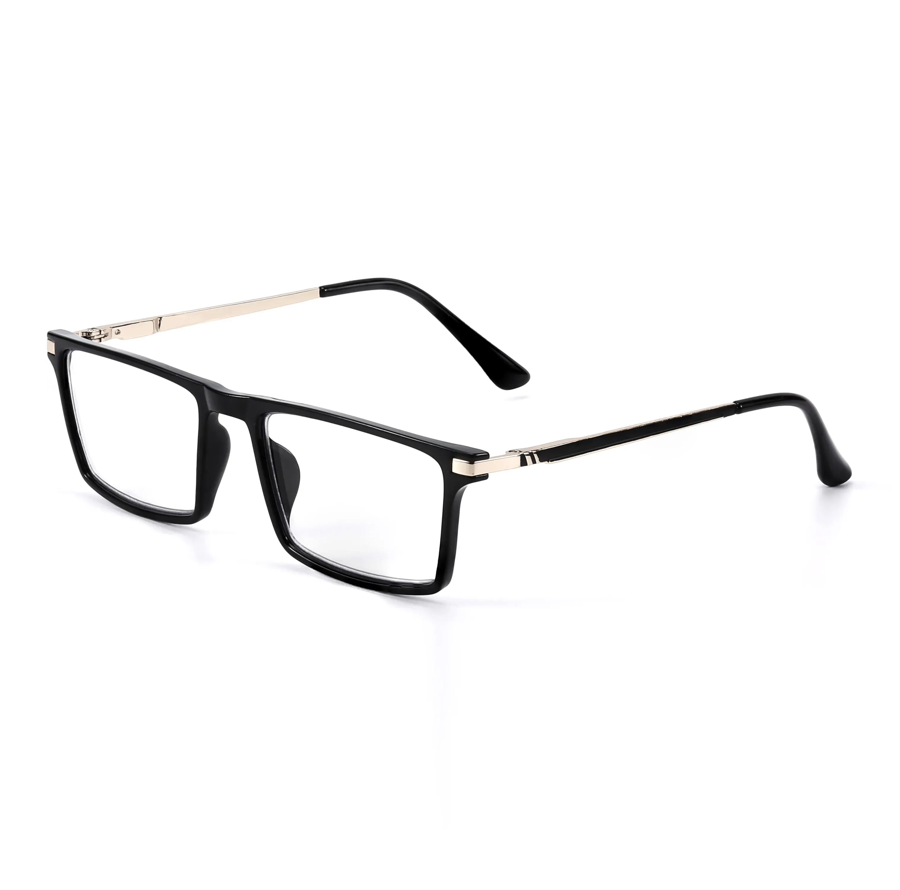 SQUARE SPRING LARGE FRAME PHOTOCHROMIC READING GLASSES