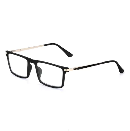Prescription Glasses - SQUARE SPRING LARGE FRAME PHOTOCHROMIC READING GLASSES