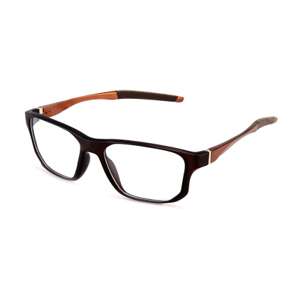 MEN'S POLYGONAL TR BUSINESS ANTI-BLUE LIGHT READING GLASSES