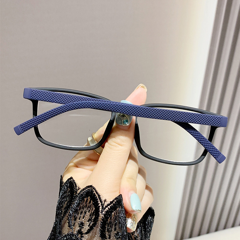 WOMEN'S SIMPLE SQUARE FRAME ANTI-BLUE LIGHT READING GLASSES