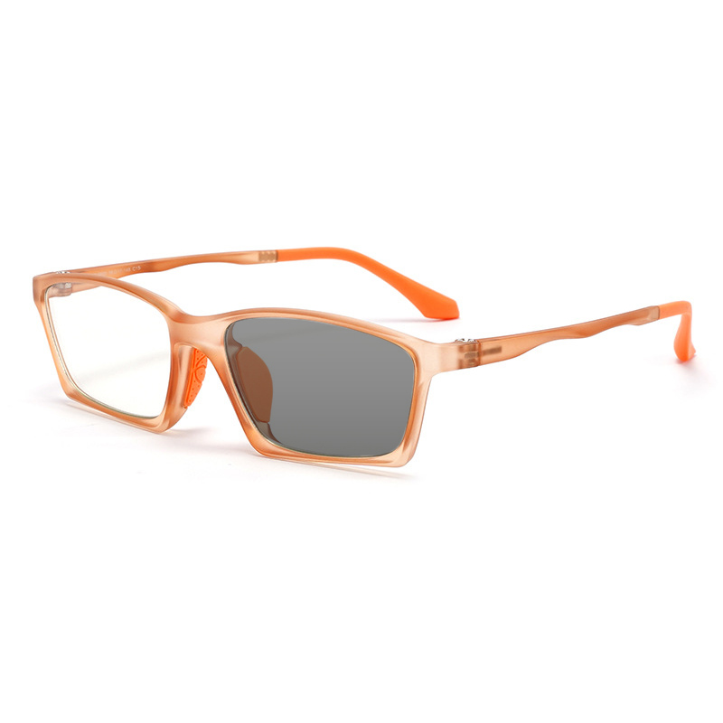 COMFORTABLE SQUARE COLOR-CHANGING MULTIFOCAL READING GLASSES