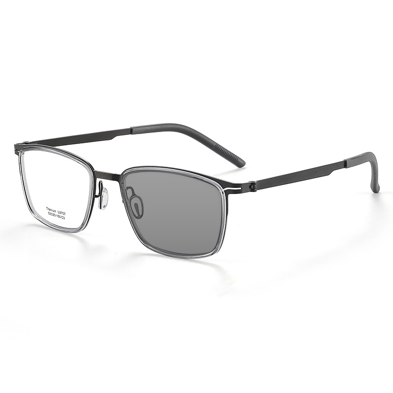 RETRO PURE TITANIUM PHOTOCHROMIC MULTIFOCAL READING GLASSES