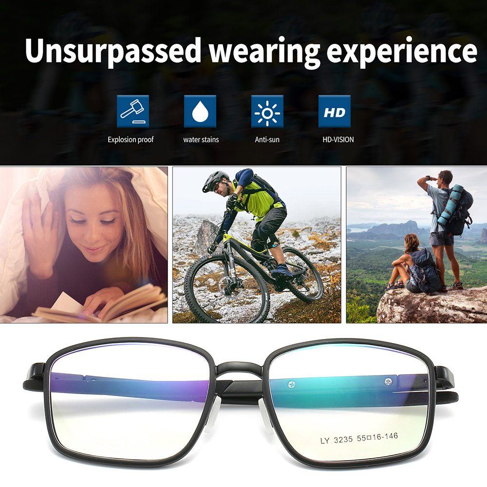 BUSINESS-STYLE FULL-RIMMED PHOTOCHROMIC MULTIFOCAL READING GLASSES