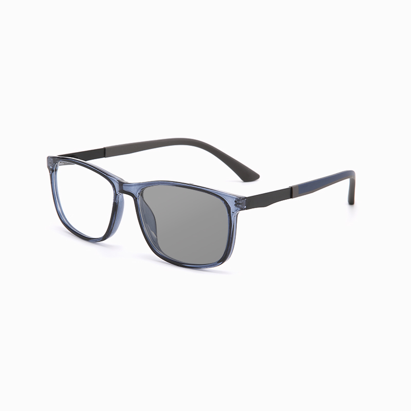 CLASSIC SQUARE-FRAME PHOTOCHROMIC MULTIFOCAL READING GLASSES