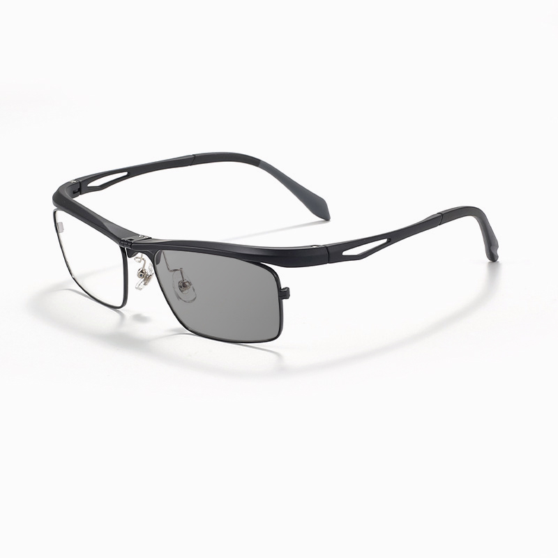 STYLISH REVERSIBLE BUSINESS PHOTOCHROMIC MULTIFOCAL READING GLASSES
