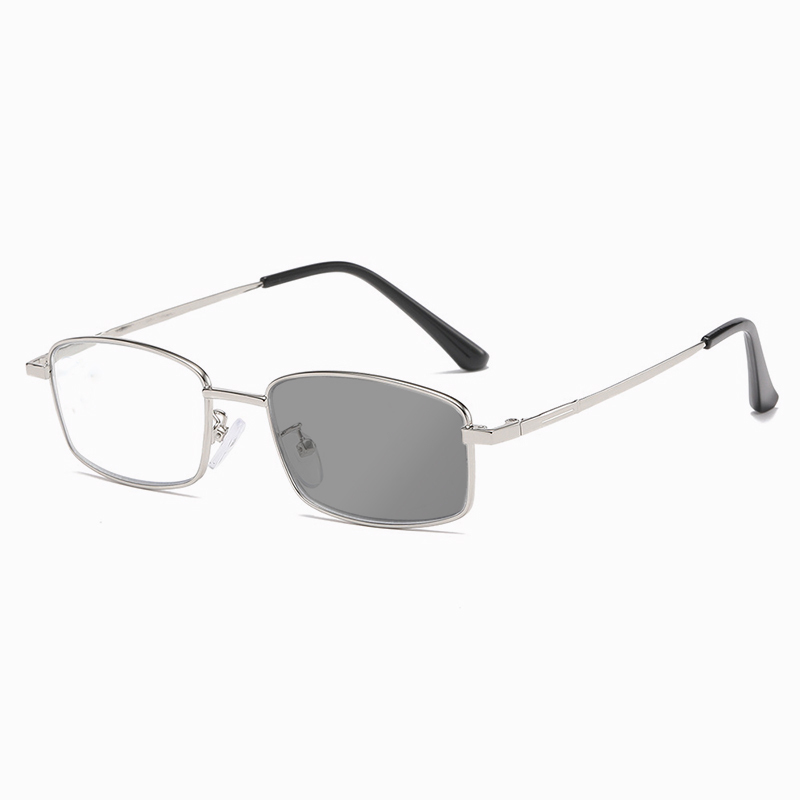 STYLISH METALLIC PHOTOCHROMIC MULTIFOCAL READING GLASSES