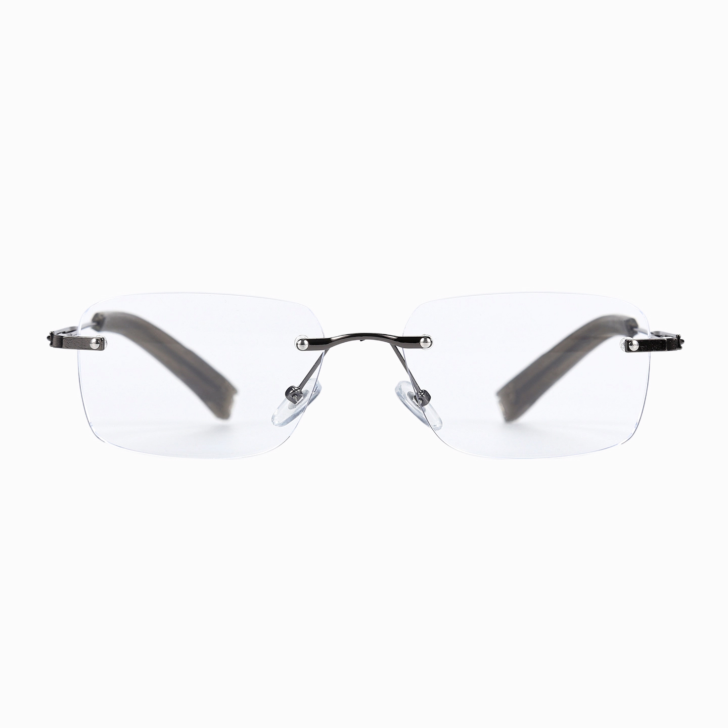 FRAMELESS METAL BUSINESS ULTRALIGHT ANTI-BLUE LIGHT READING GLASSES