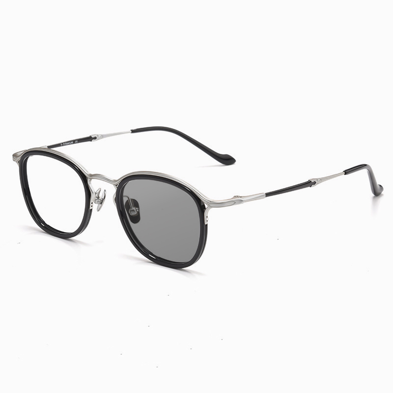 CASUAL & TEXTURED METAL FULL-RIM BLUE LIGHT BLOCKING READING GLASSES