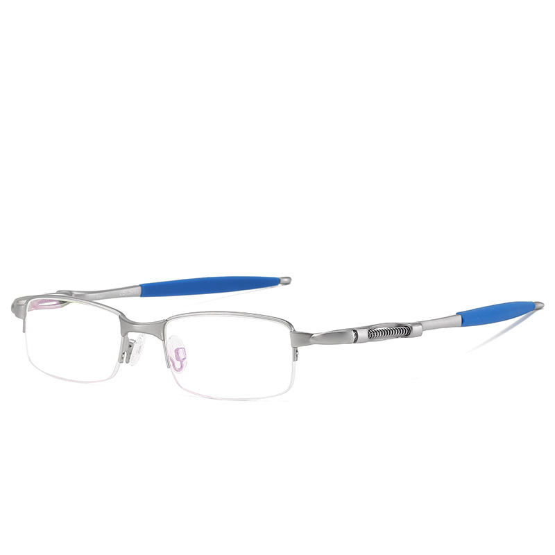 Prescription Glasses - SPRING-LOADED SEMI-RIMLESS PHOTOCHROMIC MULTIFOCAL READING GLASSES
