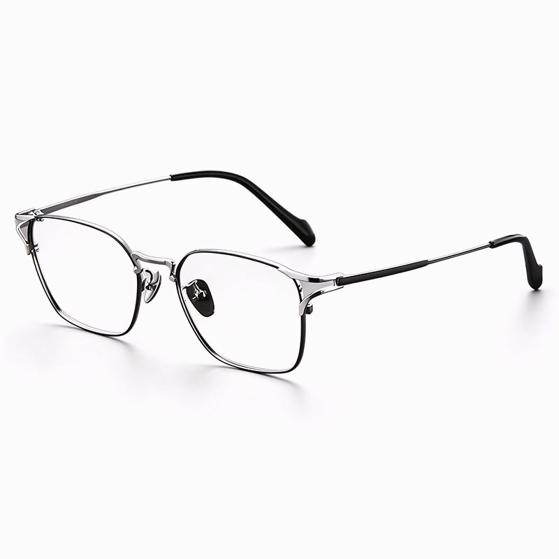 RETRO ULTRA-LIGHT TITANIUM PHOTOCHROMIC MULTIFOCAL GLASSES WITH BLUE LIGHT PROTECTION