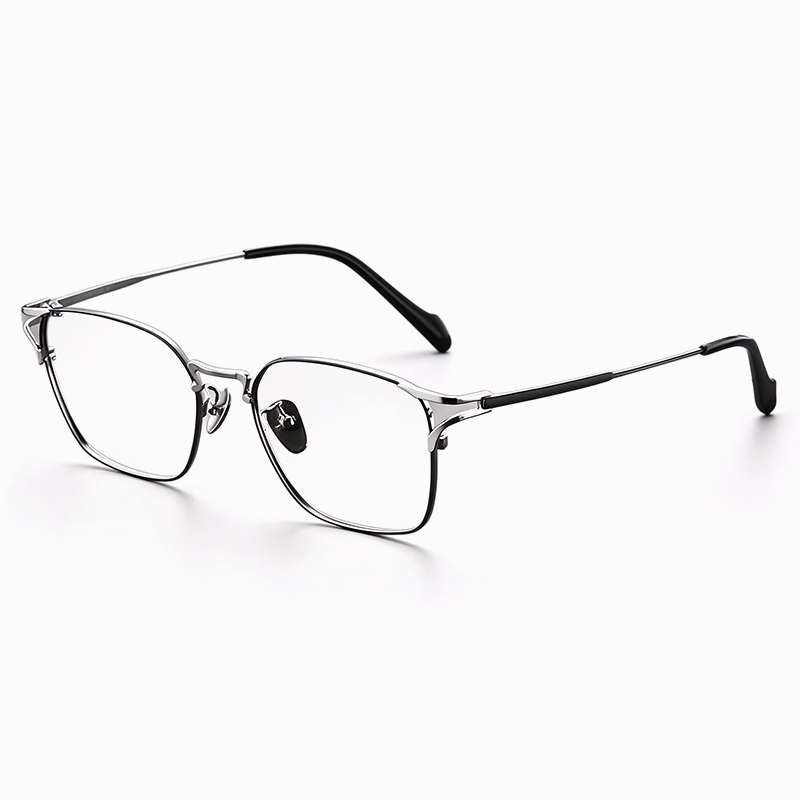 RETRO ULTRA-LIGHT TITANIUM PHOTOCHROMIC MULTIFOCAL GLASSES WITH BLUE LIGHT PROTECTION