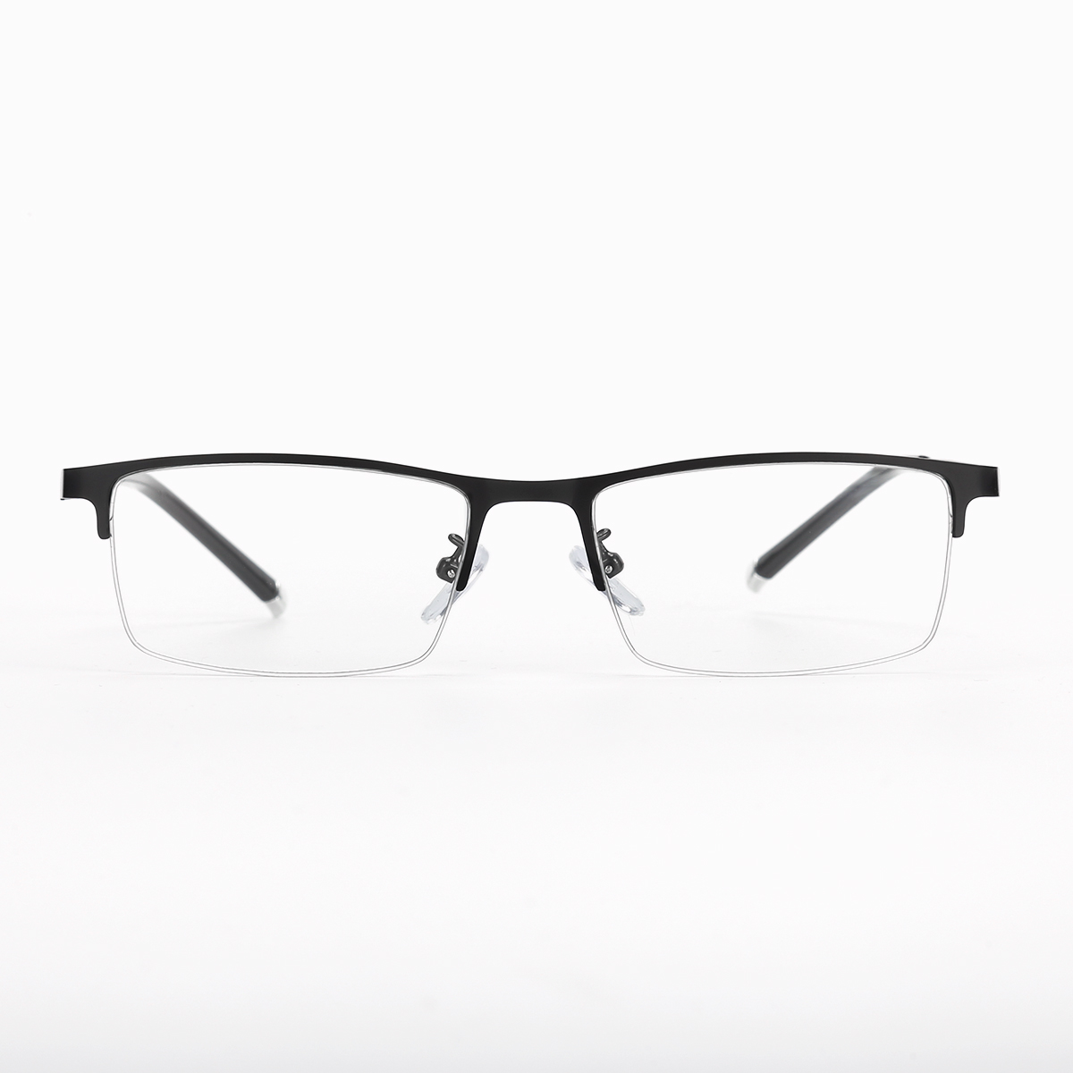 ULTRA-LIGHT METAL SEMI-RIMLESS PHOTOCHROMIC MULTIFOCAL READING GLASSES