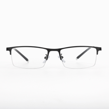ULTRA-LIGHT METAL SEMI-RIMLESS PHOTOCHROMIC MULTIFOCAL READING GLASSES