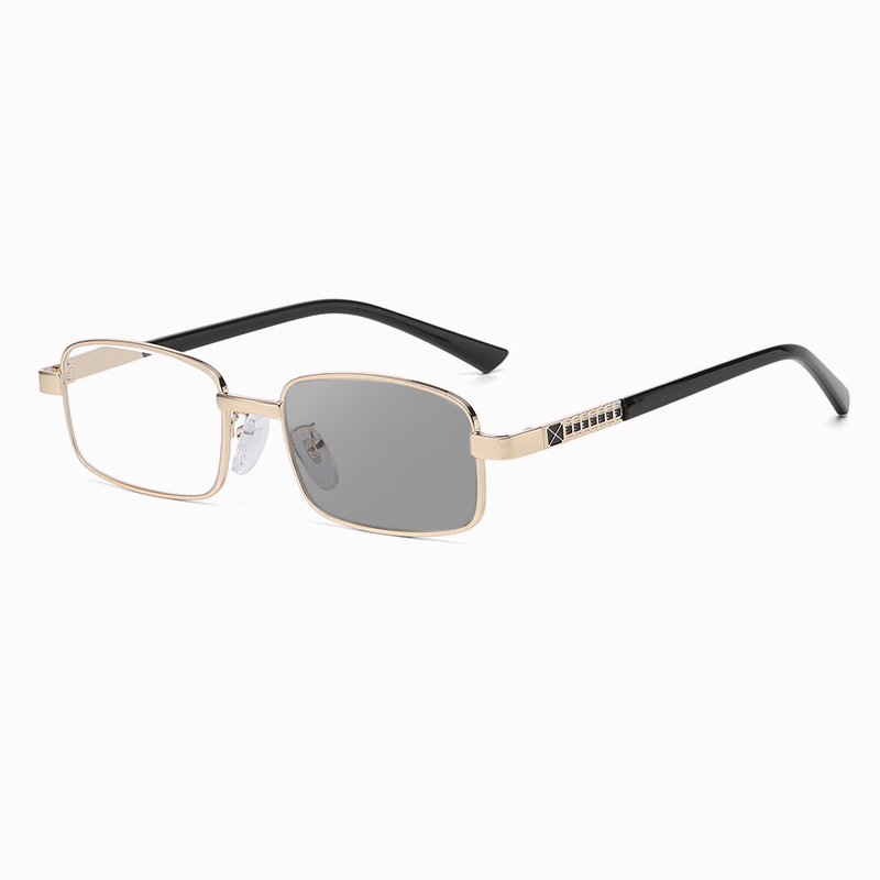 ARTISTIC SQUARE COLOR-CHANGING MULTIFOCAL GLASSES