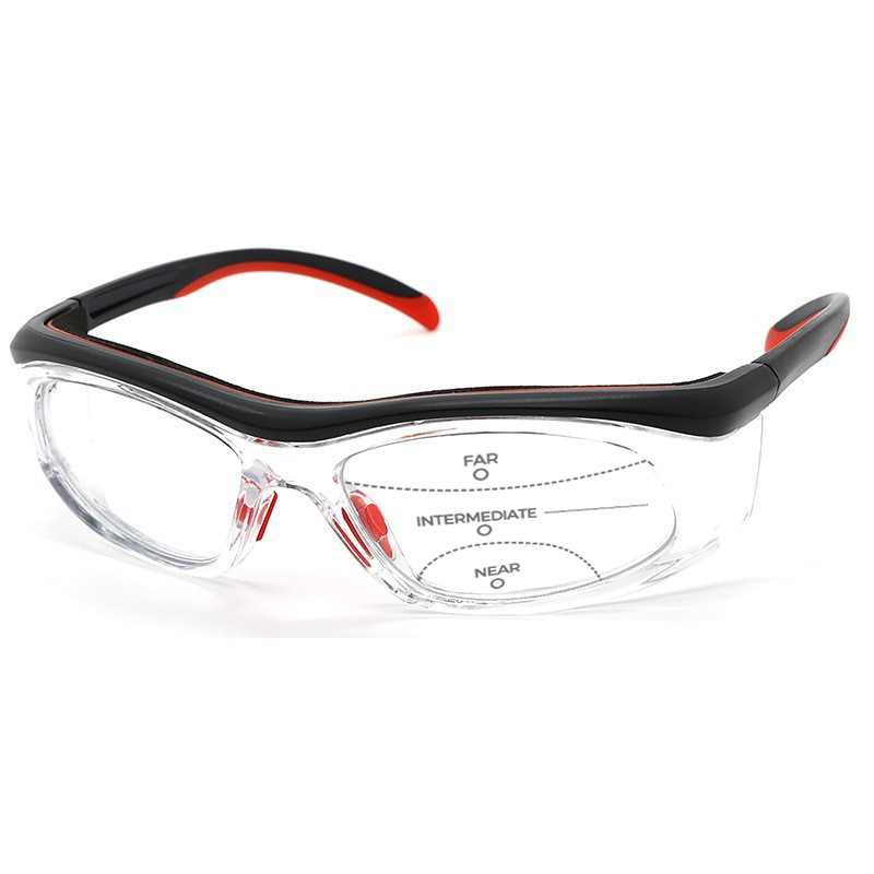 WRAPAROUND PROTECTIVE GLASSES FOR WORK AND SPORT
