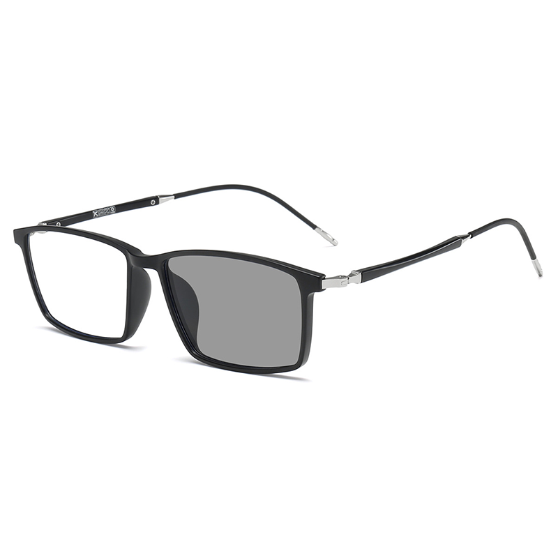 SIMPLE SQUARE BUSINESS PHOTOCHROMIC READING GLASSES