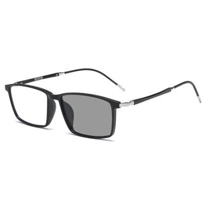 SIMPLE SQUARE BUSINESS PHOTOCHROMIC READING GLASSES