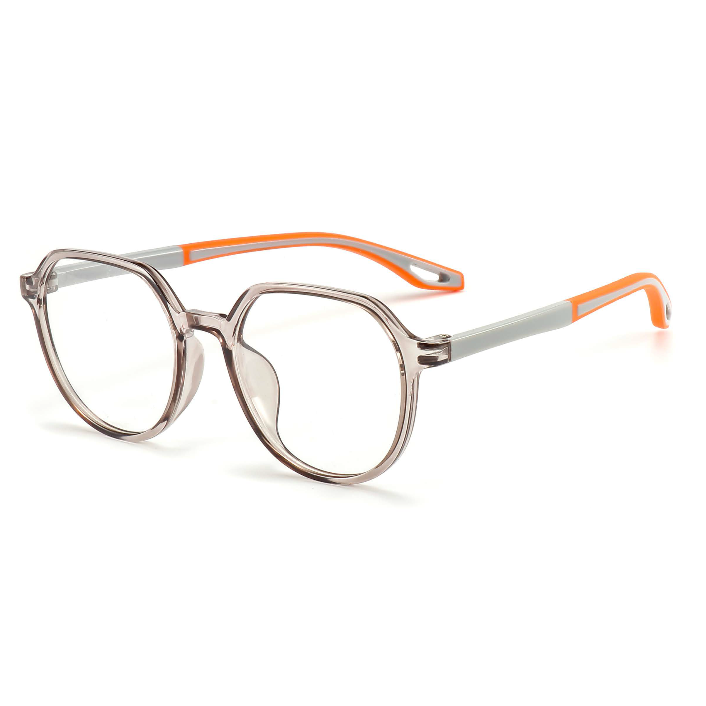 TR SQUARE-ROUND FRAME ELEGANT FASHION GLASSES