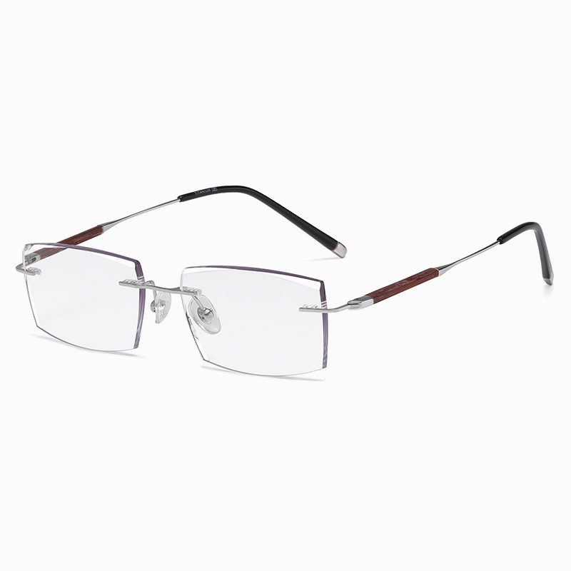 ULTRALIGHT RIMLESS BUSINESS READING GLASSES