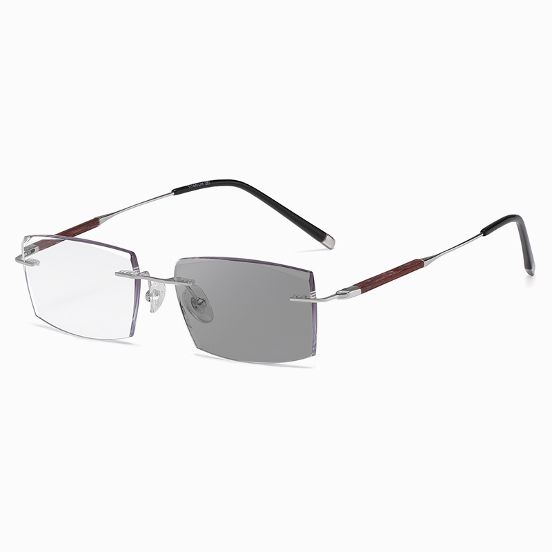 ULTRALIGHT RIMLESS BUSINESS READING GLASSES