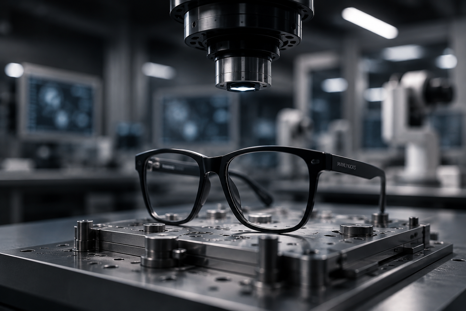 MANLYKICKS precision eyewear quality inspection