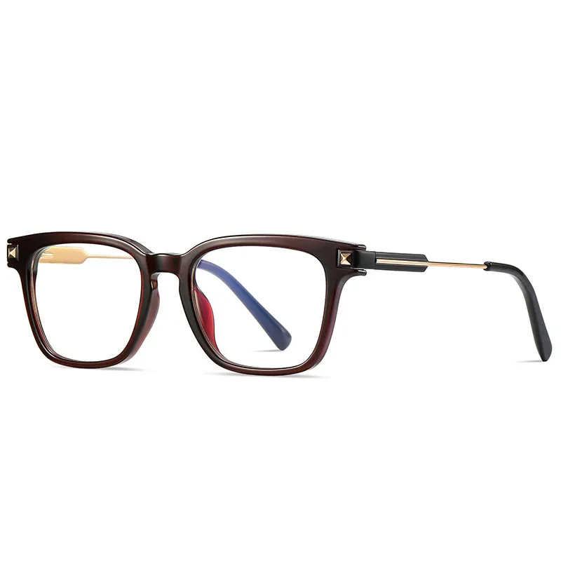 SQUARE METAL COLOR-CHANGING MULTIFOCAL READING GLASSES