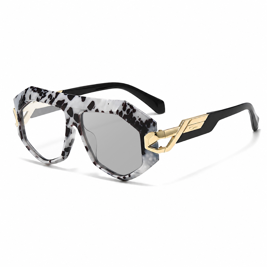 MEN’S BOLD GEOMETRIC READING GLASSES