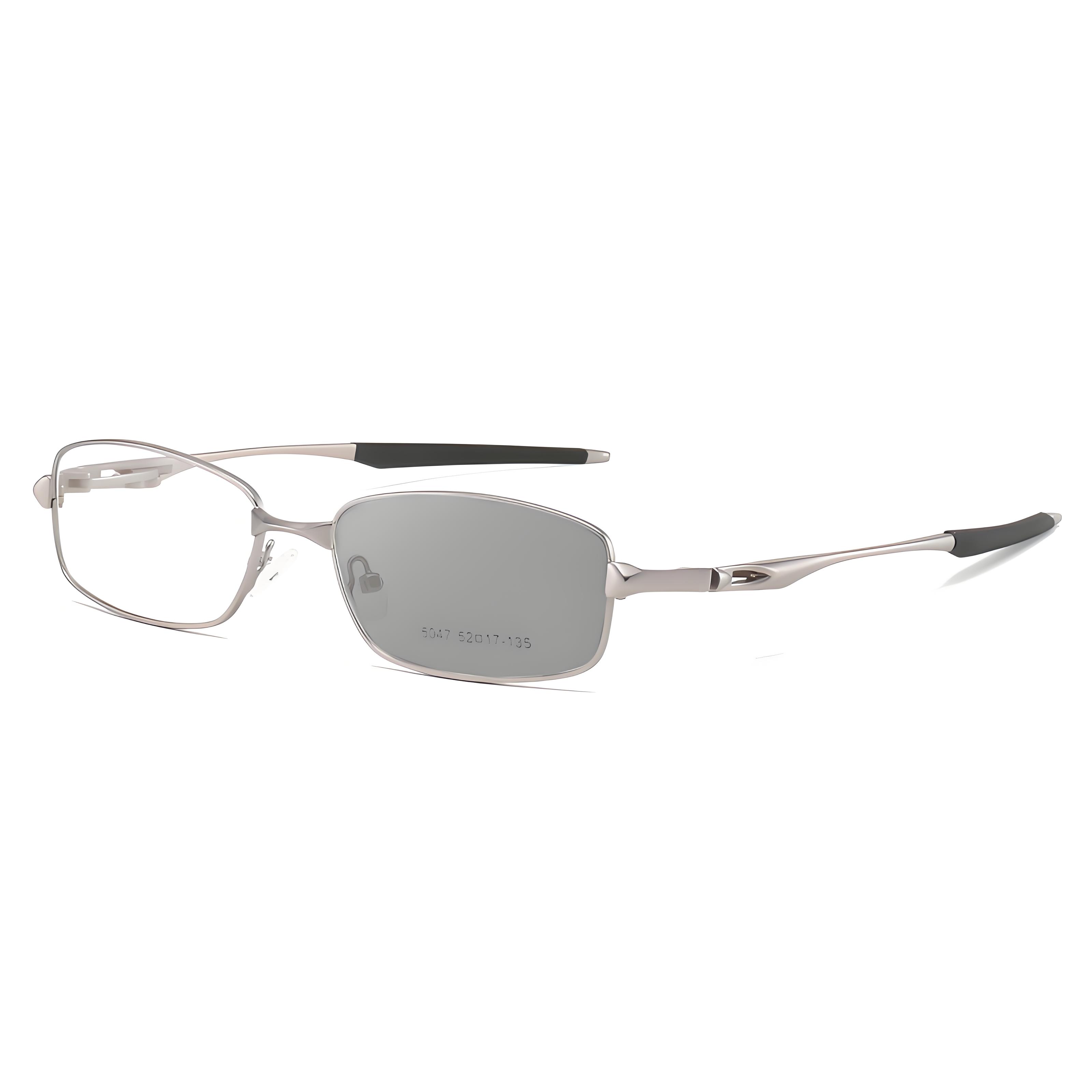 LIGHTWEIGHT METAL READING GLASSES WITH SPRING HINGES