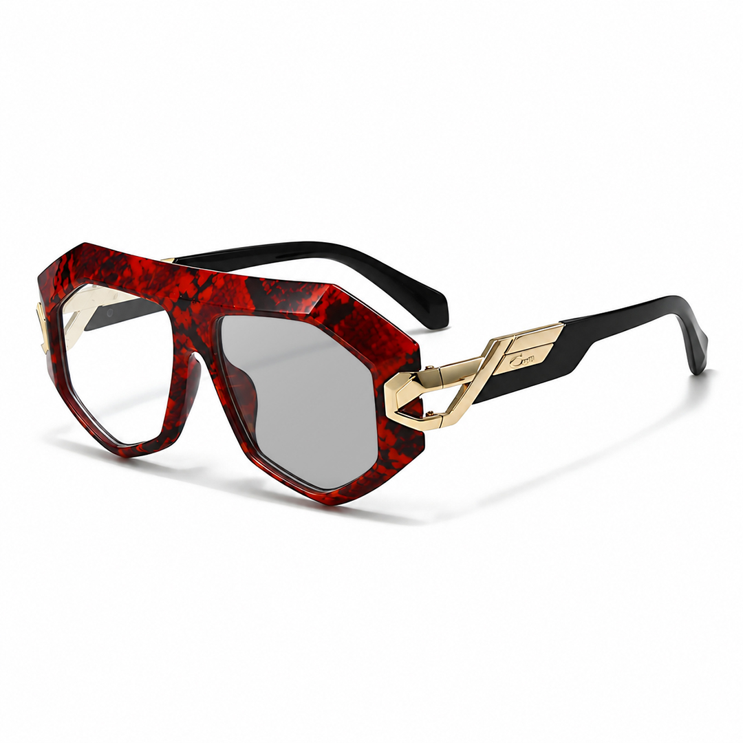 MEN’S BOLD GEOMETRIC READING GLASSES
