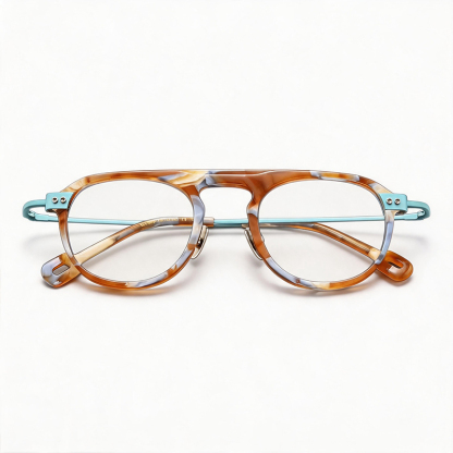 RETRO COLORFUL COLOR-CHANGING MULTIFOCAL GLASSES