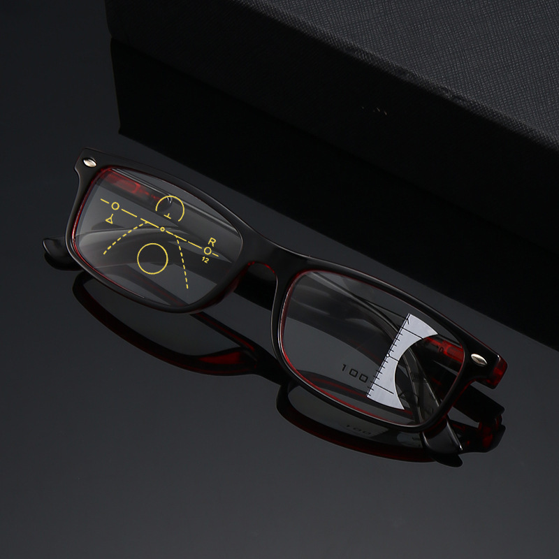 RETRO COMFORT LARGE FRAME PROGRESSIVE MULTIFOCAL PRESBYOPES