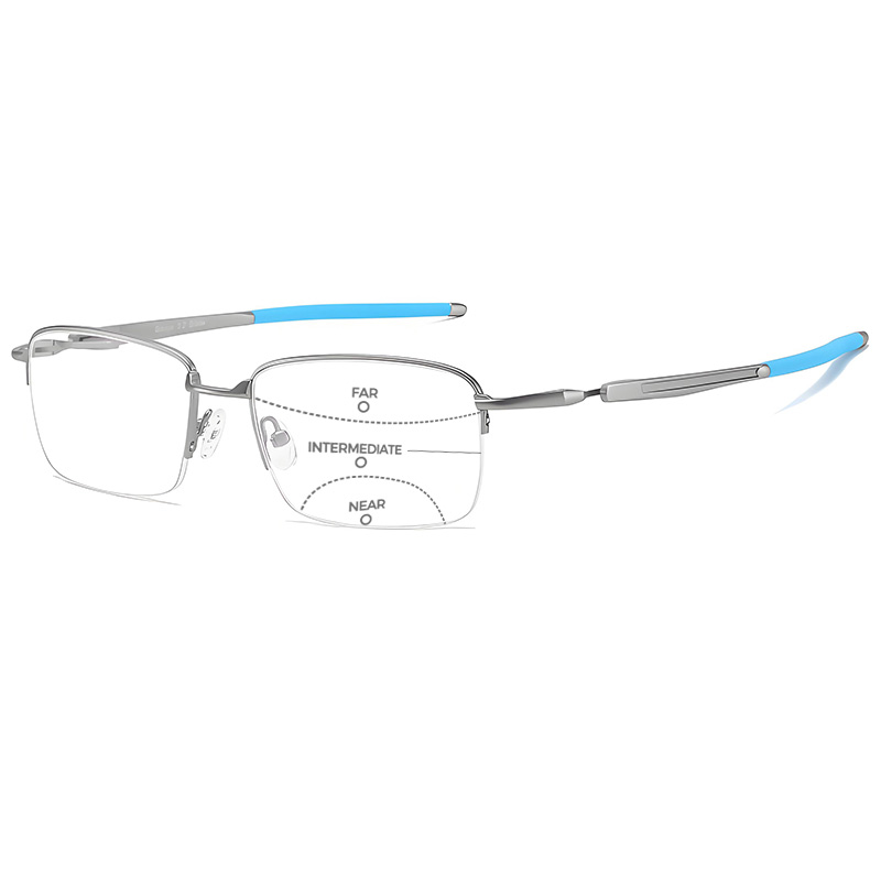 LIGHTWEIGHT MEN’S READING GLASSES WITH REINFORCED HINGES