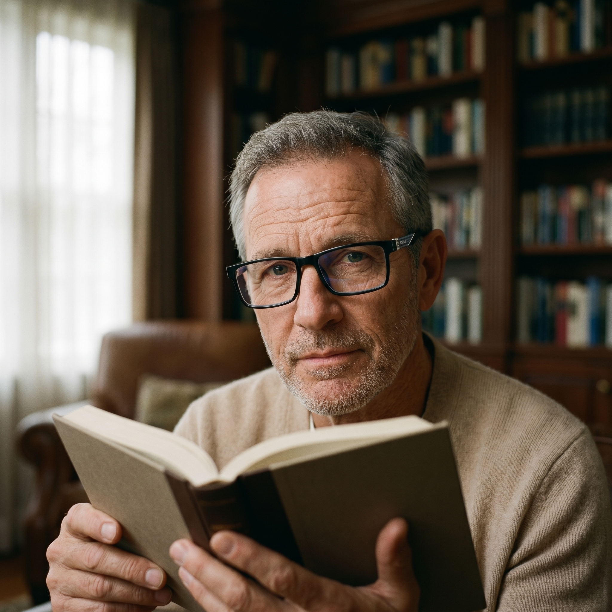 RETRO FULL-FRAME COLOR-CHANGING MULTIFOCAL READING GLASSES