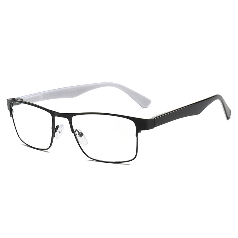 SQUARE BUSINESS SIMPLE LARGE FRAME READING GLASSES