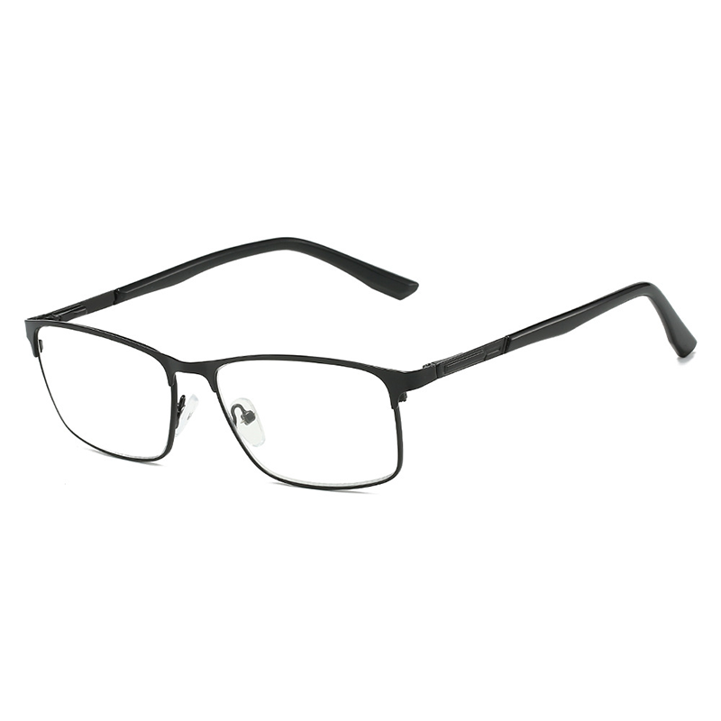 SQUARE SPRING FULL FRAME ANTI-BLUE LIGHT READING GLASSES