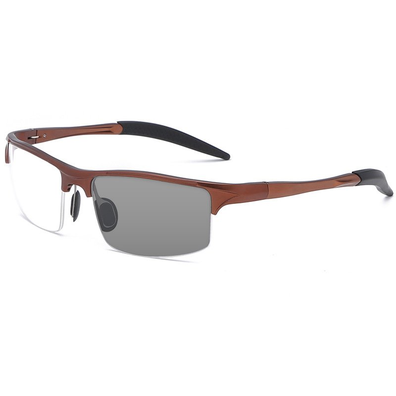 ALUMINUM-MAGNESIUM MOTION-ACTIVATED PHOTOCHROMIC MULTIFOCAL READING GLASSES