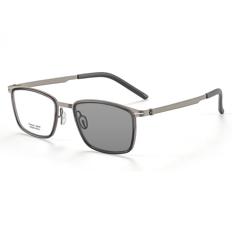 RETRO PURE TITANIUM PHOTOCHROMIC MULTIFOCAL READING GLASSES