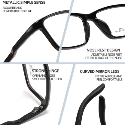 BUSINESS FULL-RIM PHOTOCHROMIC MULTIFOCAL READING GLASSES