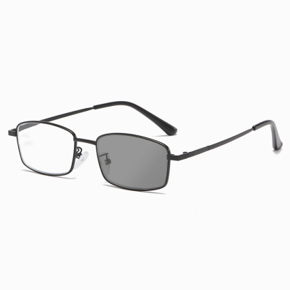 STYLISH METALLIC PHOTOCHROMIC MULTIFOCAL READING GLASSES
