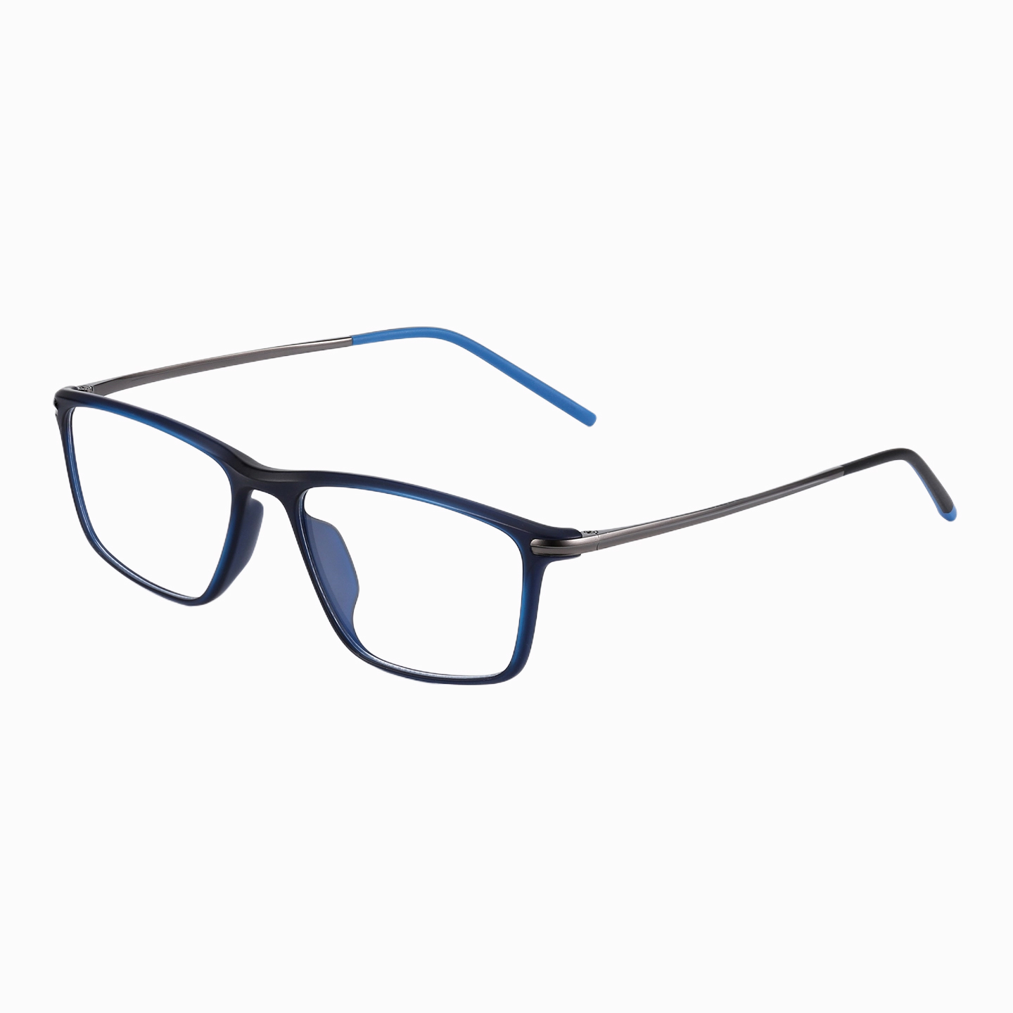 Prescription Glasses -BUSINESS SQUARE METAL FULL FRAME ULTRA-LIGHT GLASSES