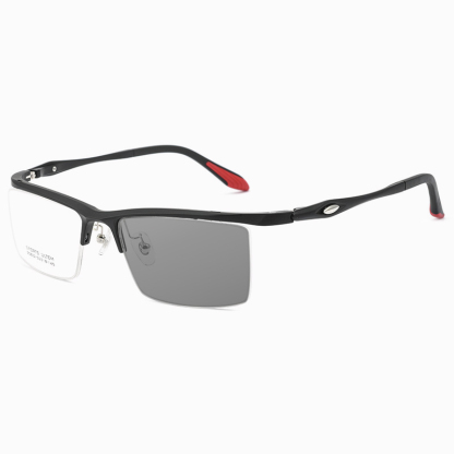 LIGHTWEIGHT HALF-FRAME ANTI-BLUE LIGHT TINTED MULTIFOCAL READING GLASSES