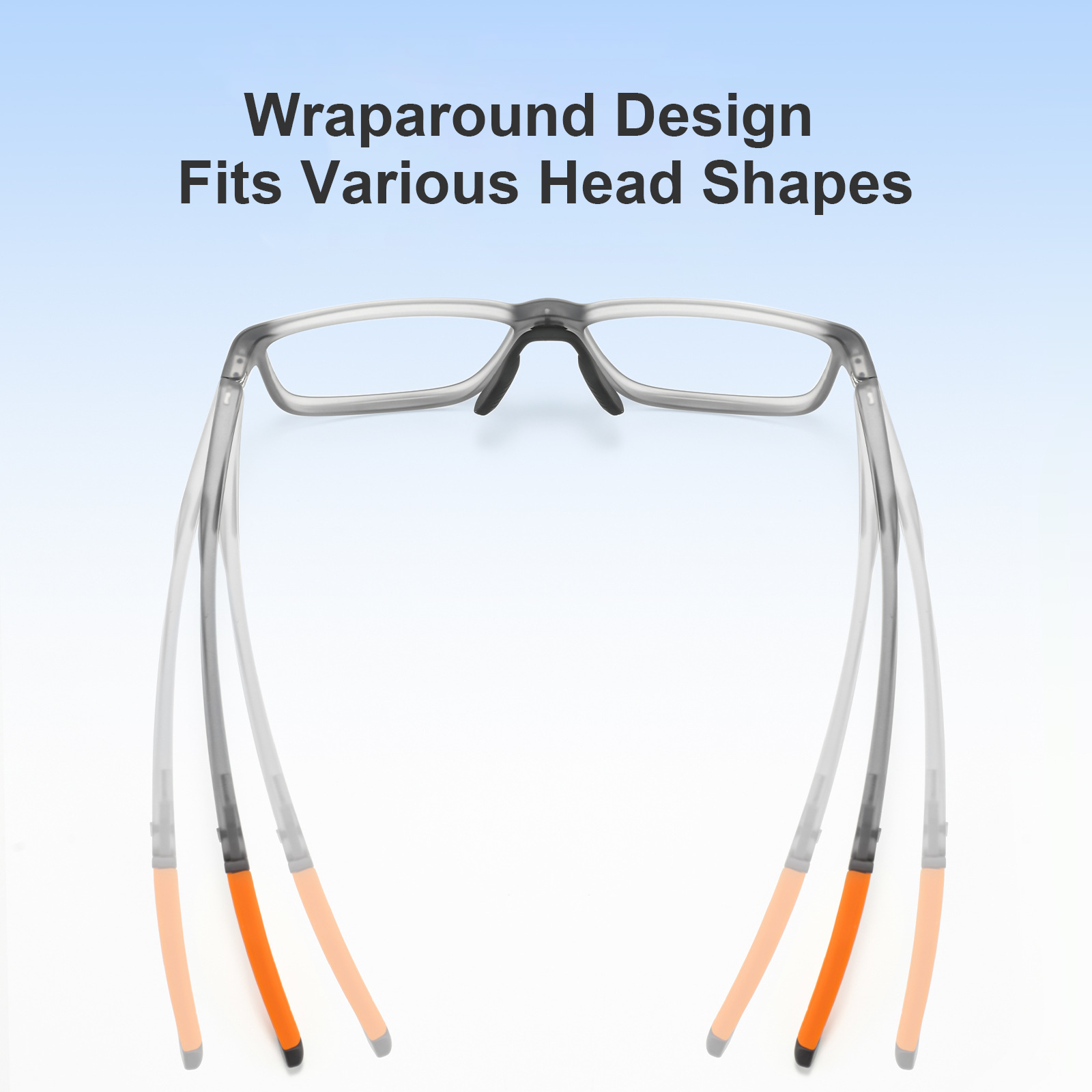 FULL-FRAME MINIMALIST BLUE-LIGHT BLOCKING PHOTOCHROMIC PROGRESSIVE MULTIFOCAL READING GLASSES