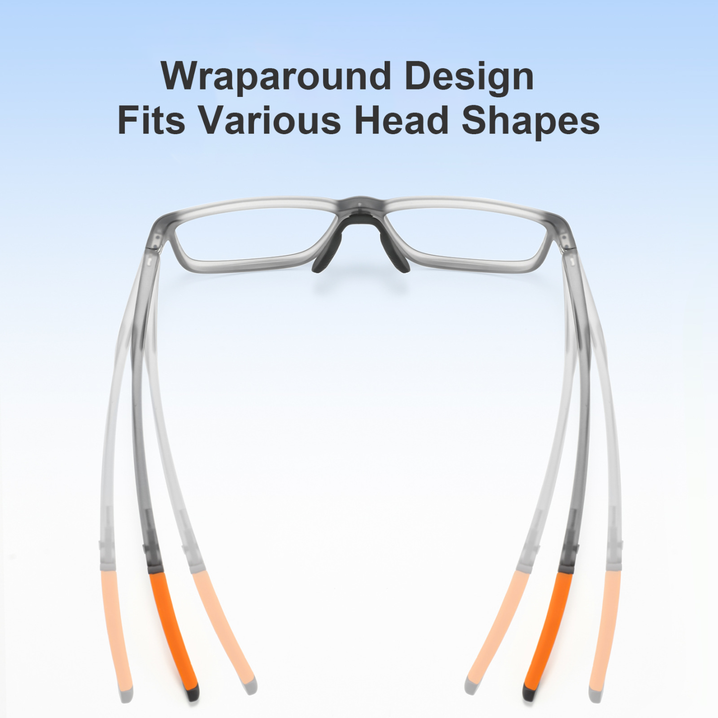 FULL-FRAME MINIMALIST BLUE-LIGHT BLOCKING PHOTOCHROMIC PROGRESSIVE MULTIFOCAL READING GLASSES