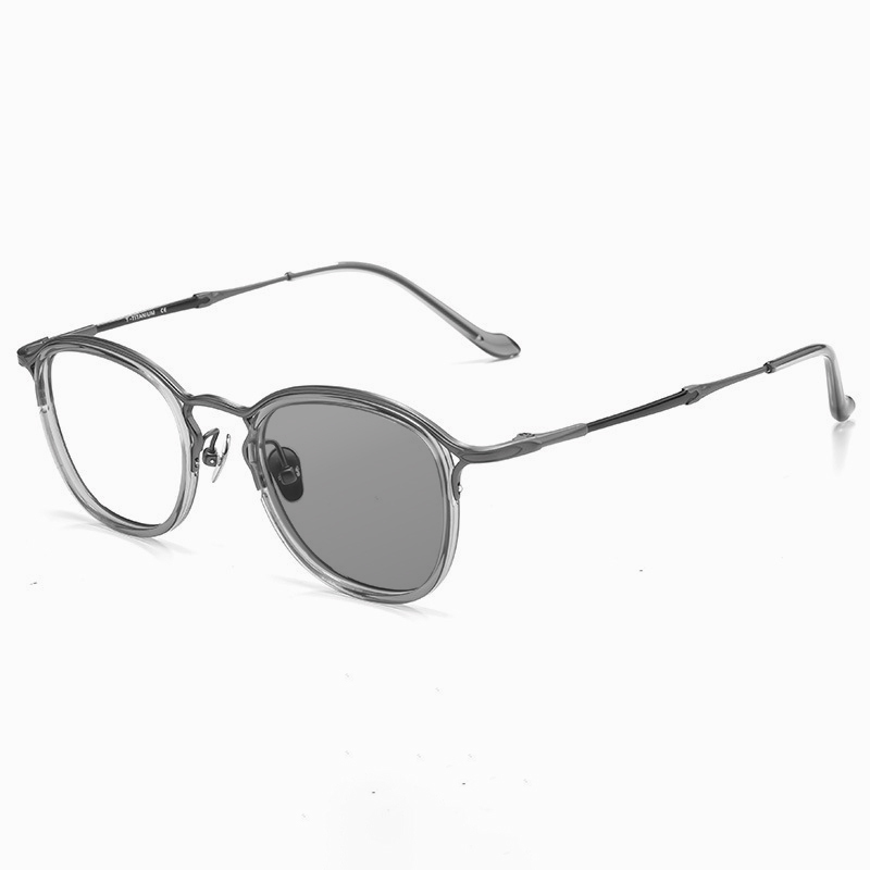 CASUAL & TEXTURED METAL FULL-RIM BLUE LIGHT BLOCKING READING GLASSES