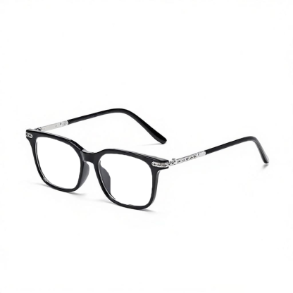 RETRO SQUARE BLUE LIGHT BLOCKING READING GLASSES FOR MEN WOMEN, LIGHTWEIGHT SPRING HINGE PRESBYOPIA EYEGLASSES