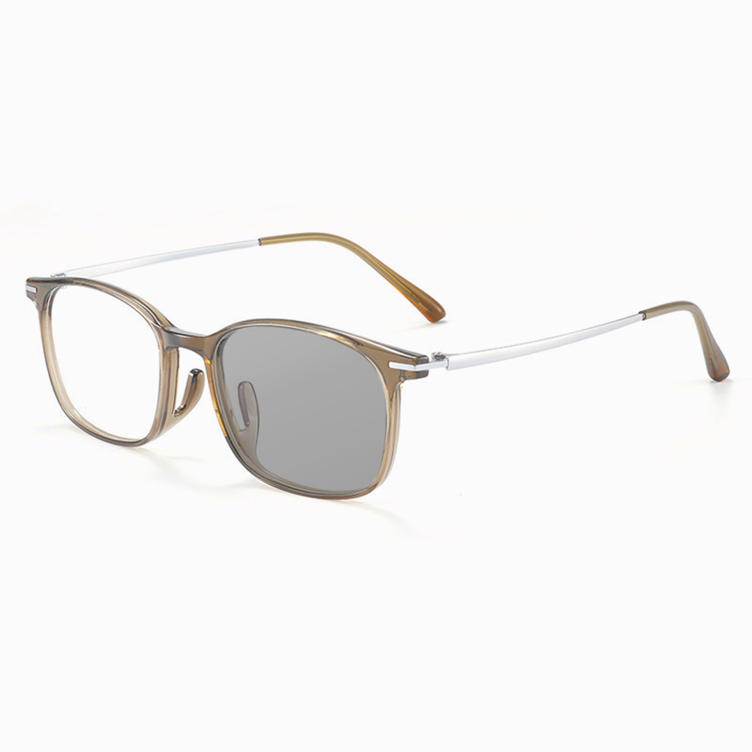ULTRALIGHT TITANIUM-FRAME BLUE-LIGHT BLOCKING PHOTOCHROMIC MULTIFOCAL GLASSES