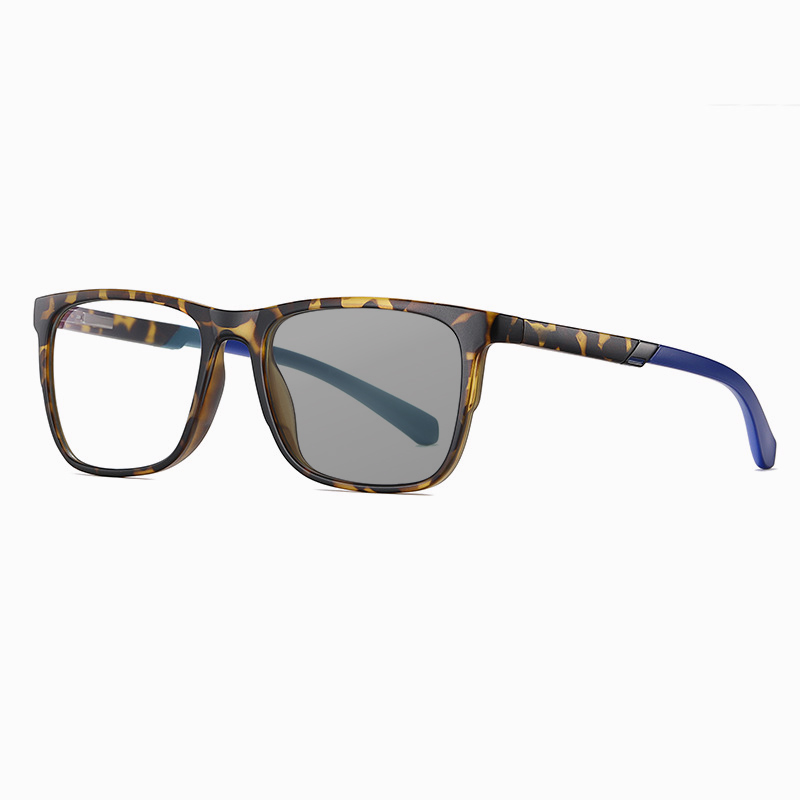 FASHIONABLE CLASSIC LARGE FRAME COLOR-CHANGING MULTI-FOCAL READING GLASSES